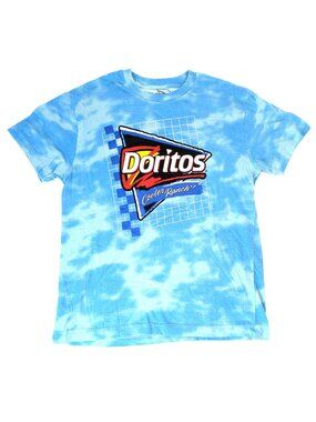 Doritos T-Shirt - Men's Small - Frito Lay Cool Ranch Blue
